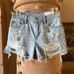 American Eagle 90’s boyfriend shorts size 0 NWT